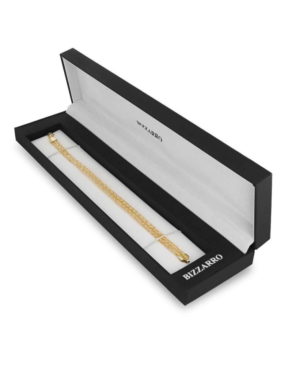 Pulsera de oro amarillo con 10 k 2