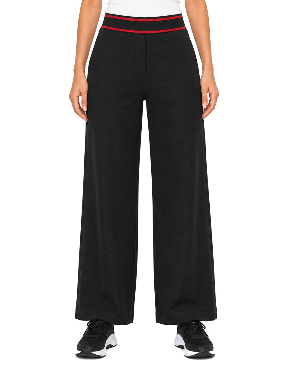 Pants regular con elástico para mujer Pants regular con elástico para mujer