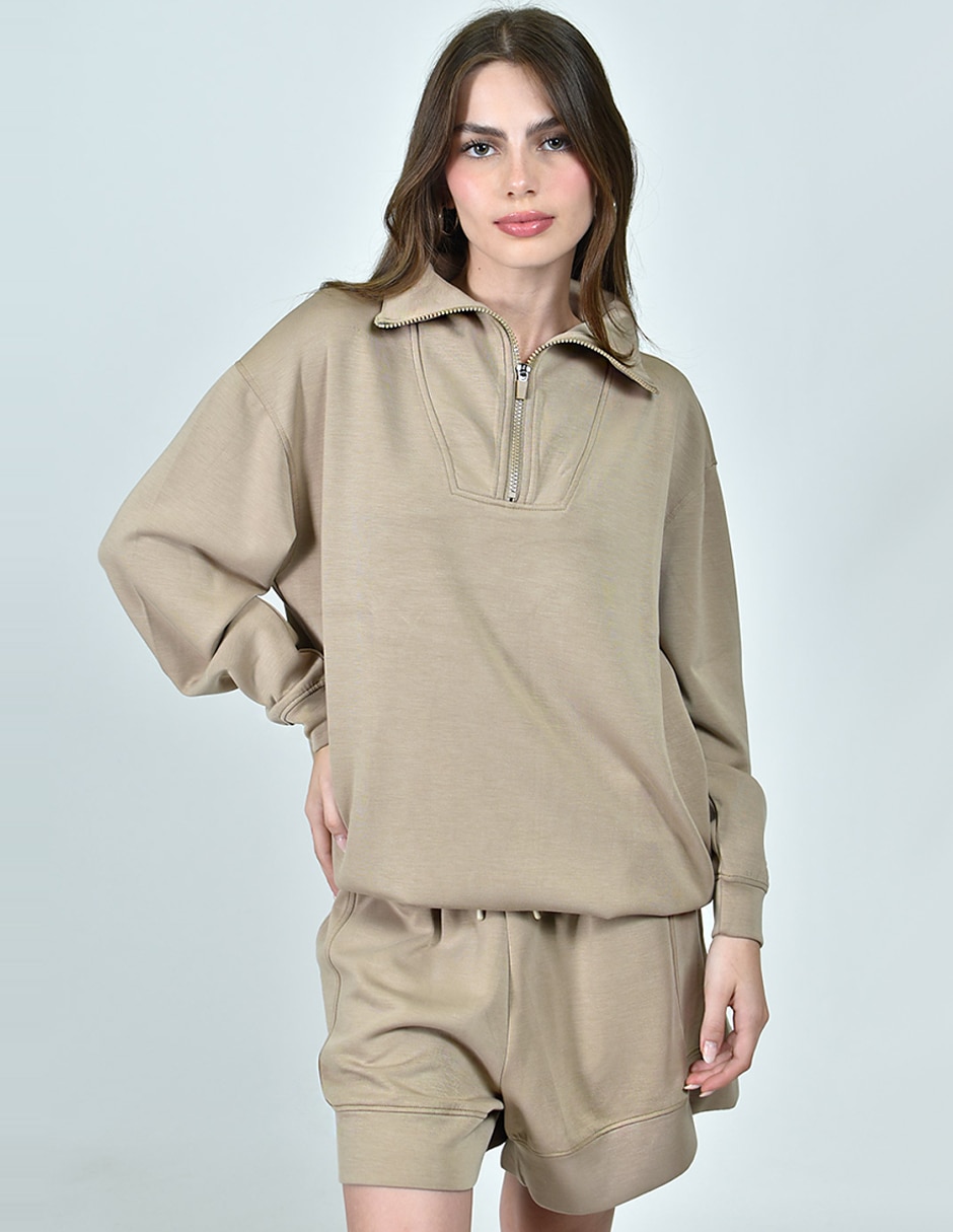Conjunto deportivo regular con elástico para mujer Conjunto deportivo regular con elástico para mujer