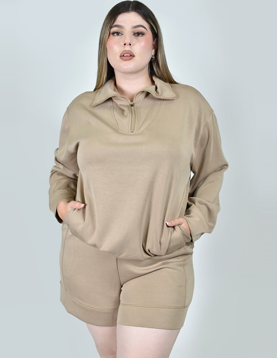 Conjunto deportivo regular con elástico para mujer Conjunto deportivo regular con elástico para mujer