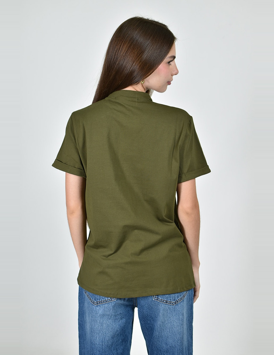 Blusa manga Corta para mujer 4