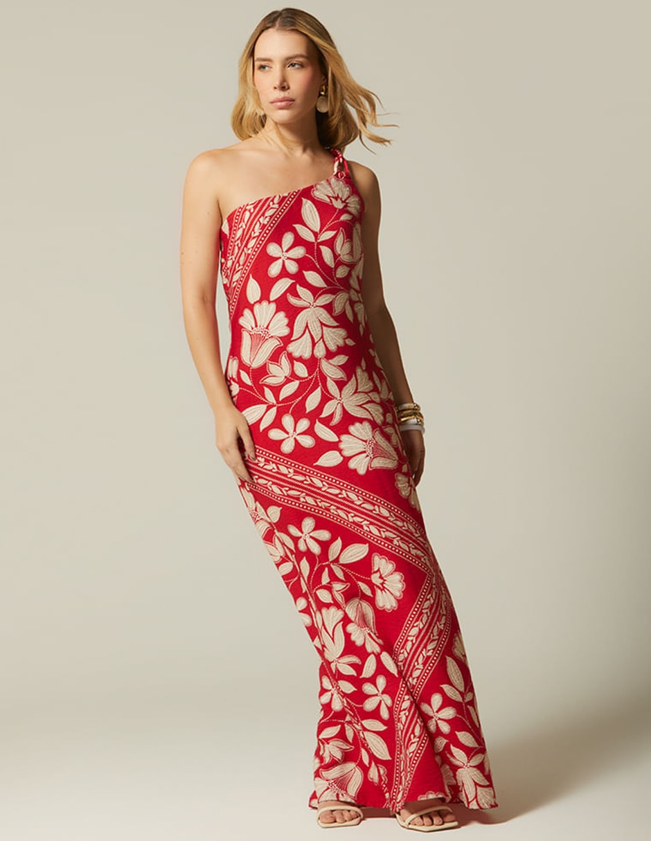 Vestido Largo Cocktail Merida Garden para mujer 5