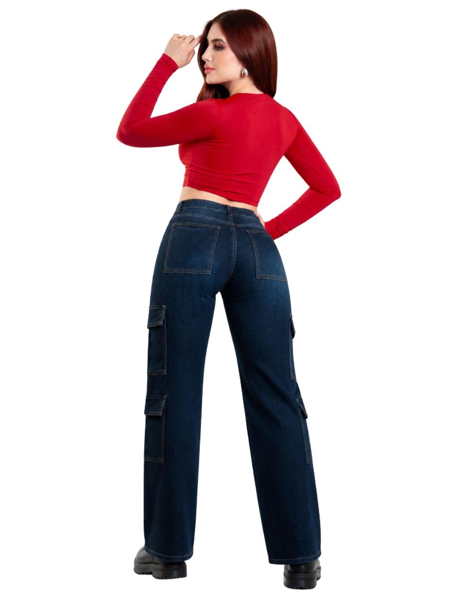 Pantalón regular para mujer 3
