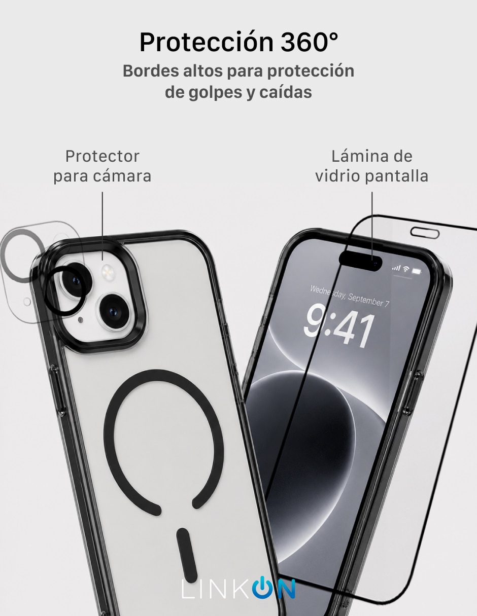 Funda para apple cell case x3 + 1 de tpu 2