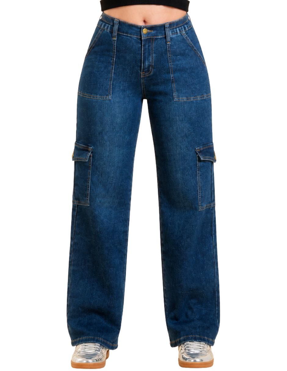 Pantalón regular para mujer