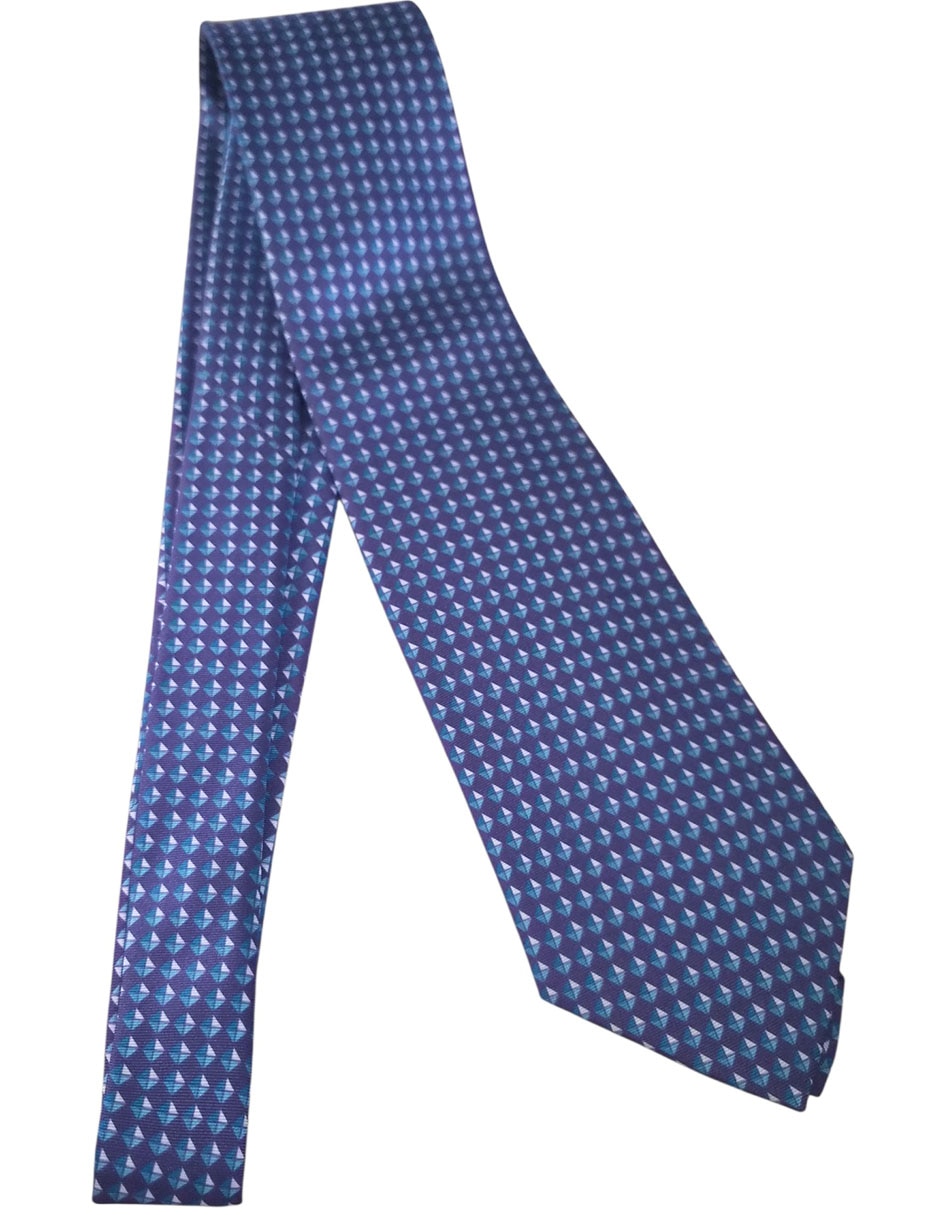 Corbata regular de seda estampado diferentes diseños para hombre 5