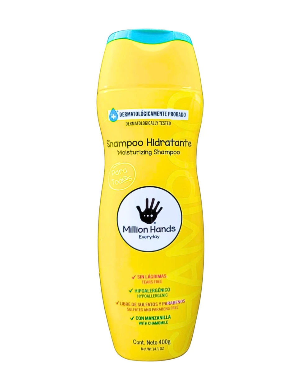 Shampoo Hidratante para cabello con manzanilla