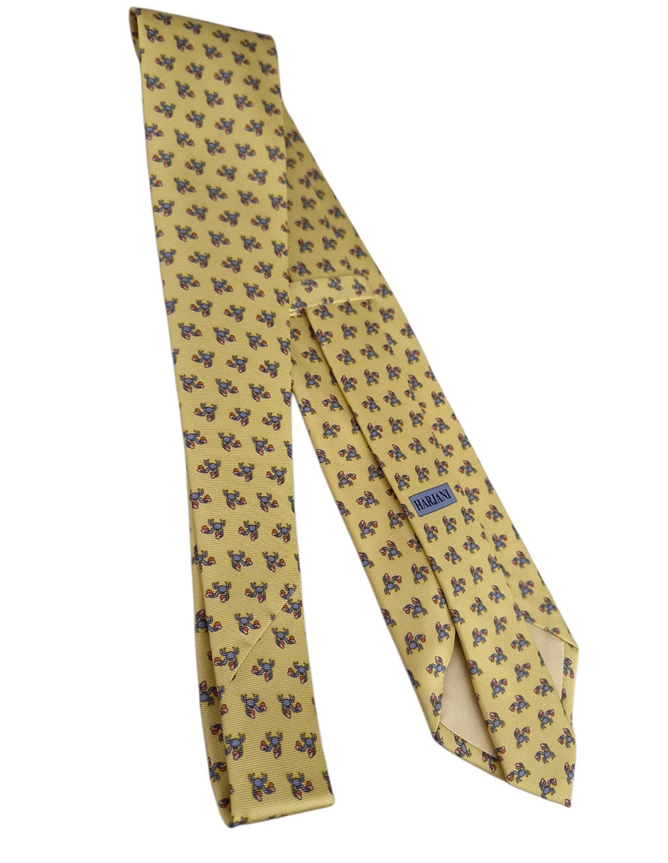 Corbata regular de seda estampado diferentes diseños para hombre 5