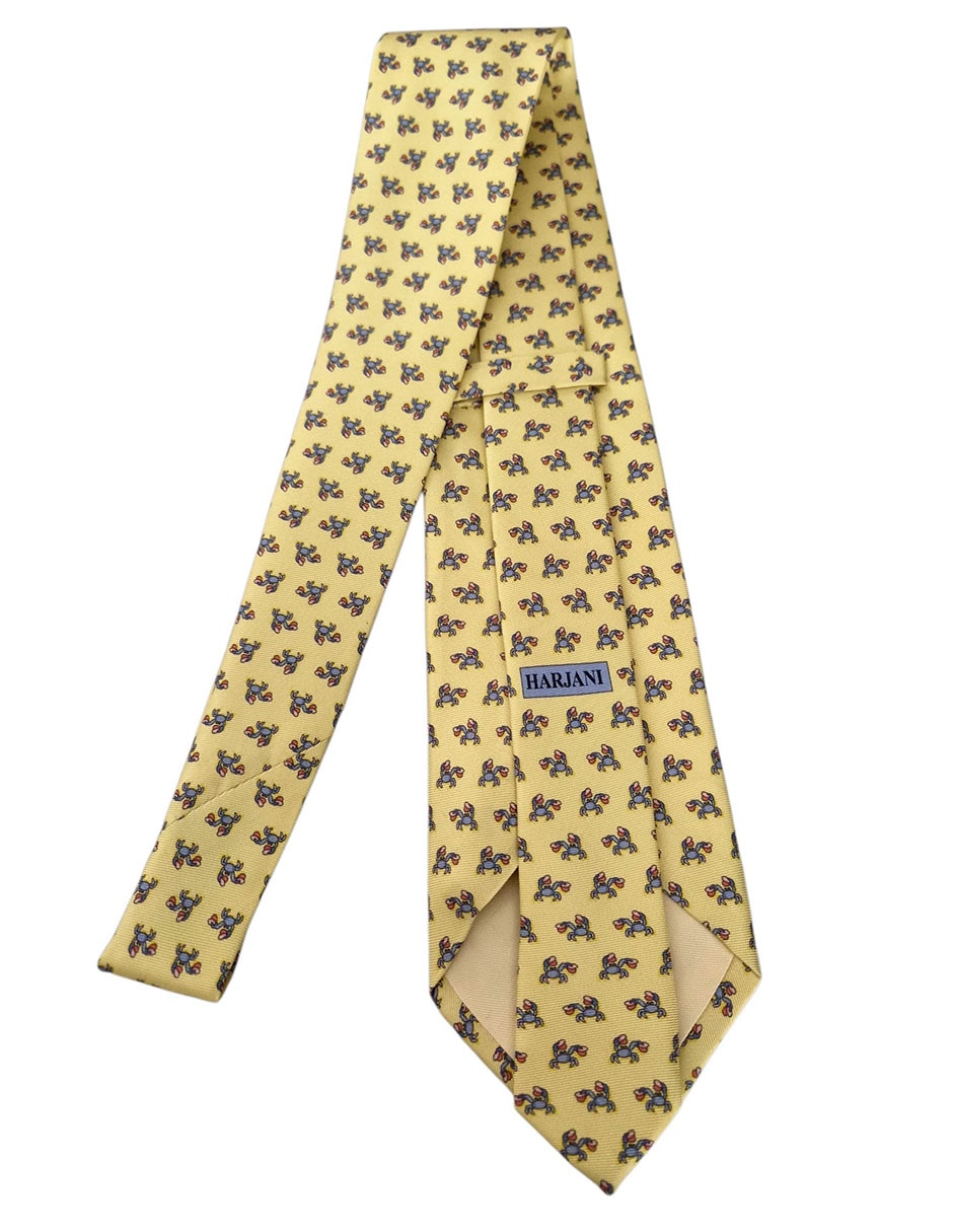 Corbata regular de seda estampado diferentes diseños para hombre 11