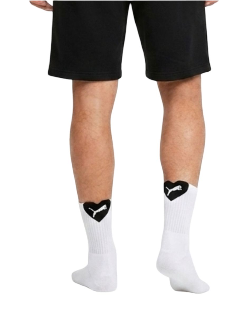 Media pantorrilla comfort heart crew 2p para hombre 2