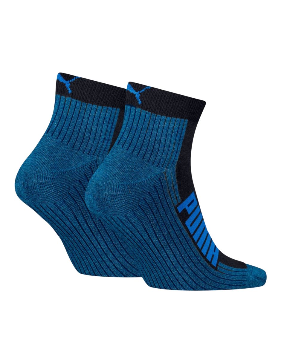 Calceta comfort bwt cushioned quarter 2p de algodón para hombre