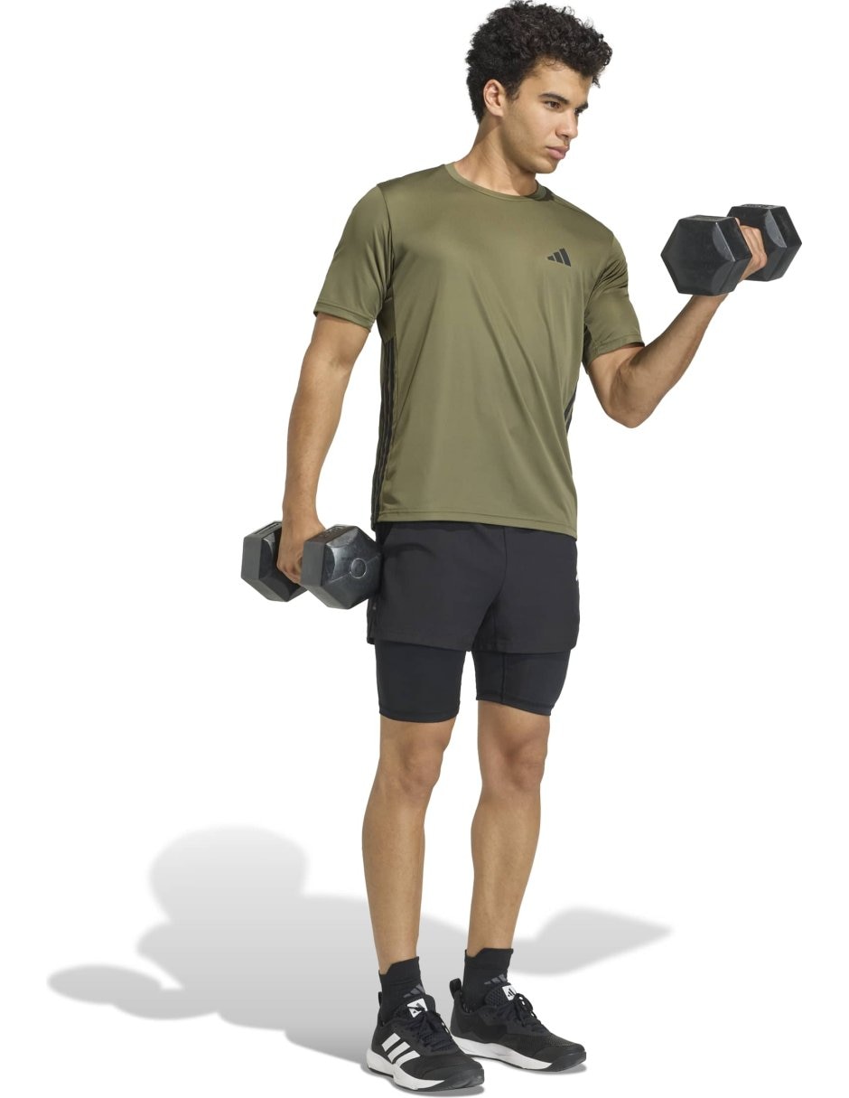 Playera deportiva para entrenamiento Workout Essentials de hombre 4