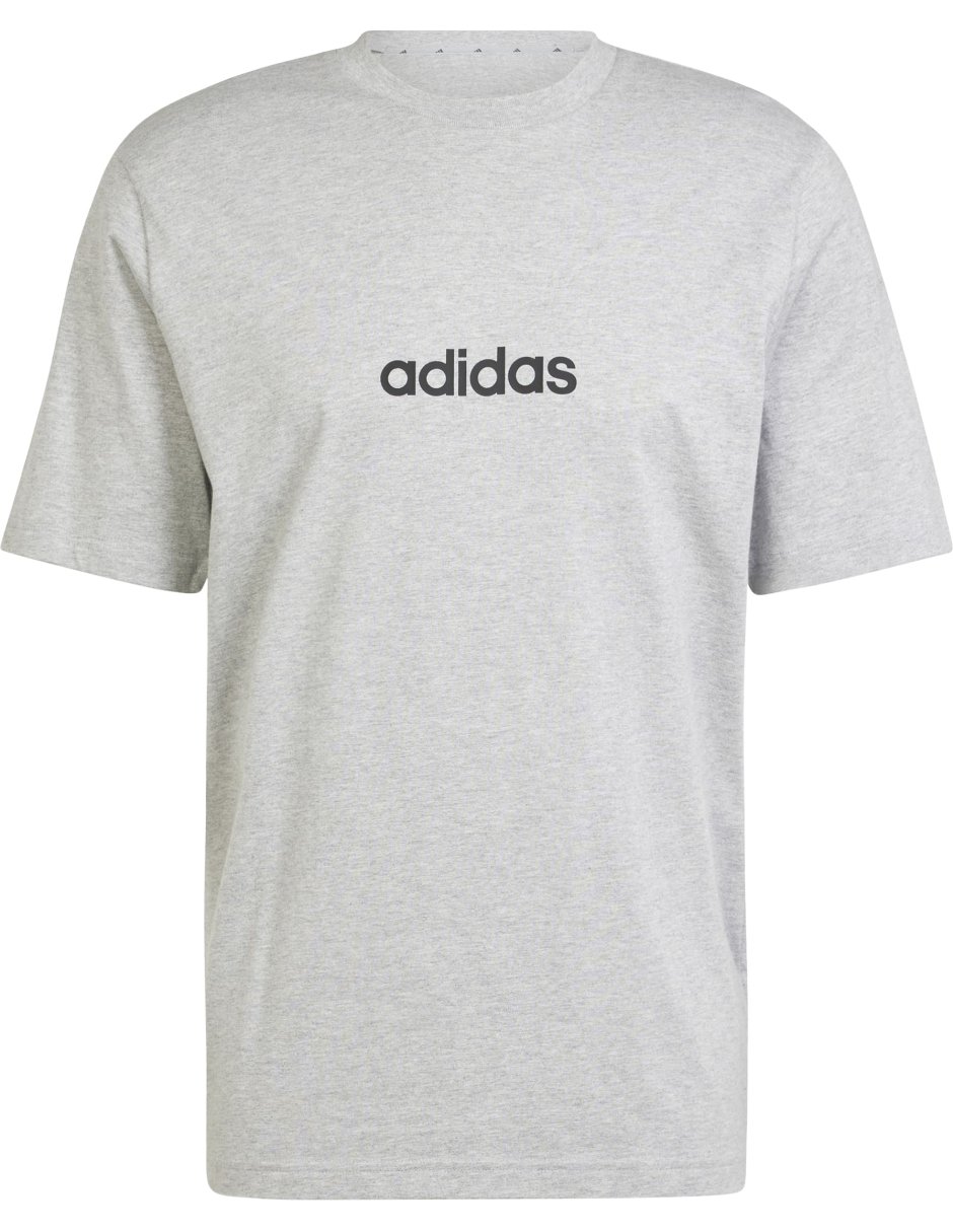 Playera deportiva para entrenamiento Essentials Linear Single de hombre