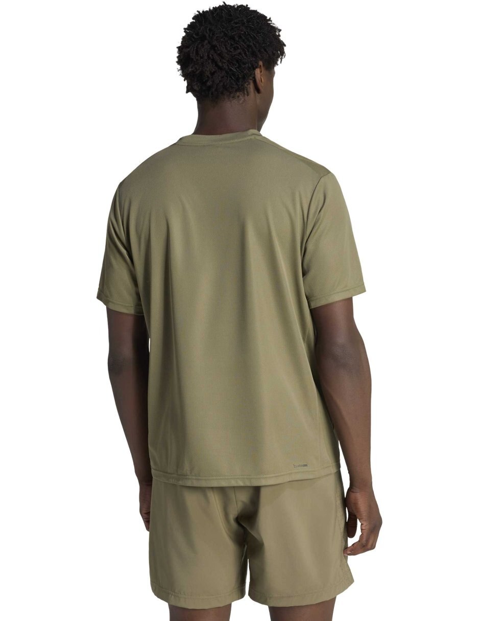 Playera deportiva para entrenamiento Workout Essentials Base de hombre 3