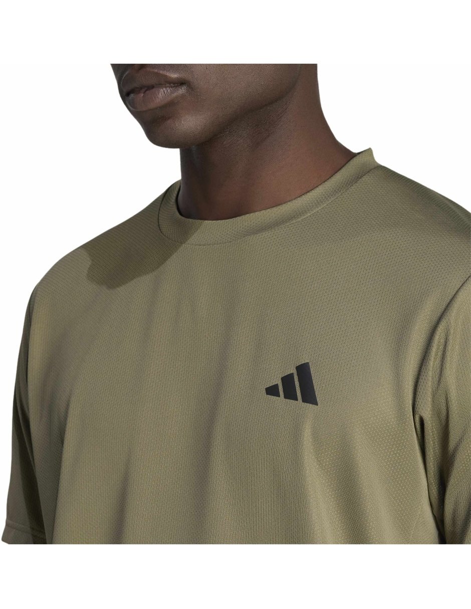 Playera deportiva para entrenamiento Workout Essentials Base de hombre 5