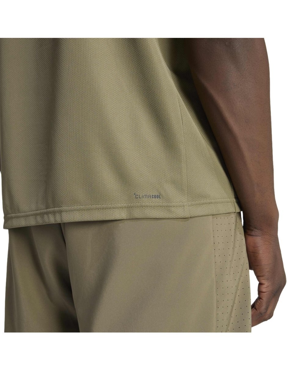 Playera deportiva para entrenamiento Workout Essentials Base de hombre 6