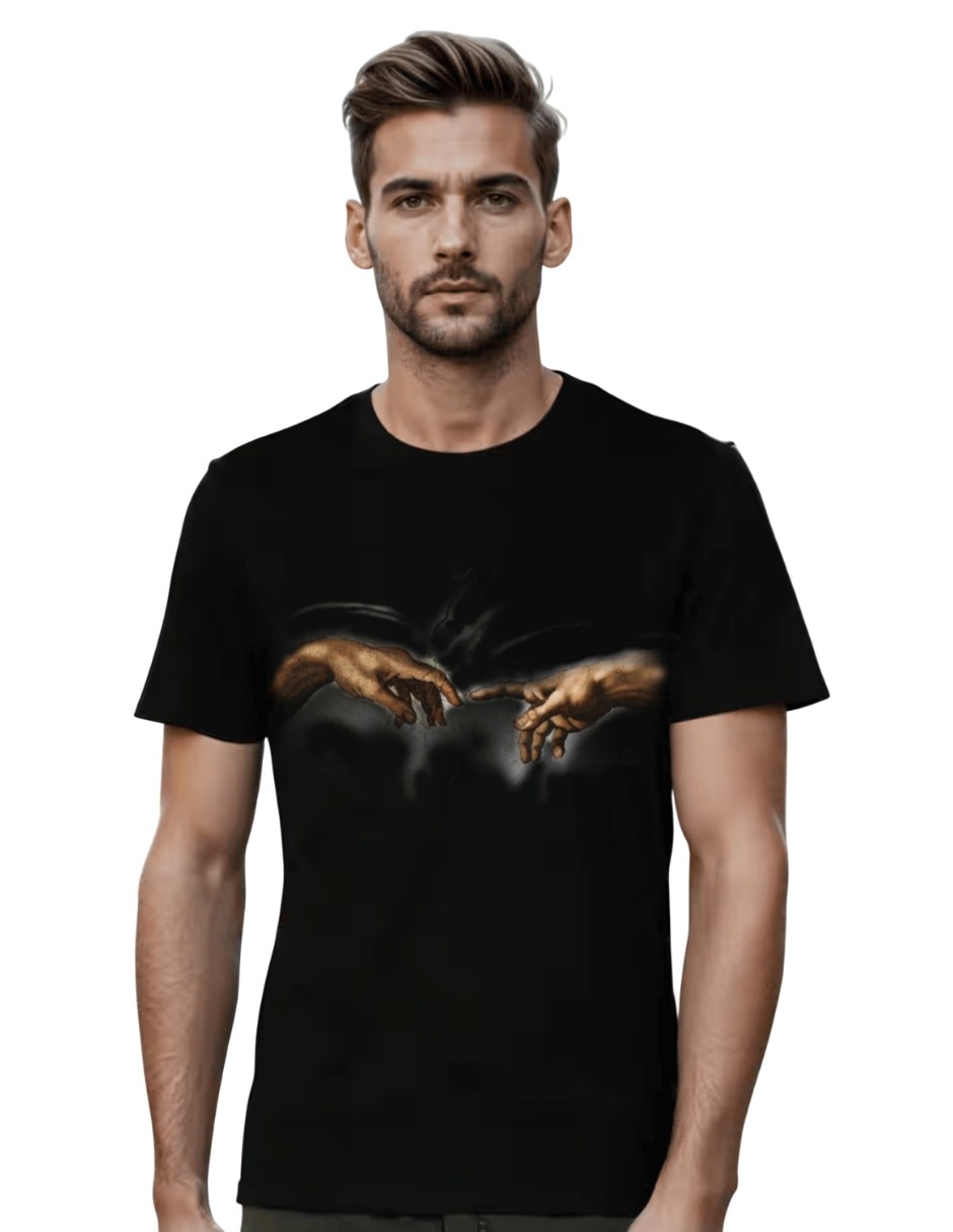 Playera arte y cultura cuello redondo para hombre Playera arte y cultura cuello redondo para hombre