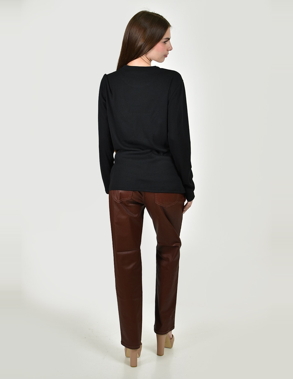 Blusa manga Larga para mujer 4
