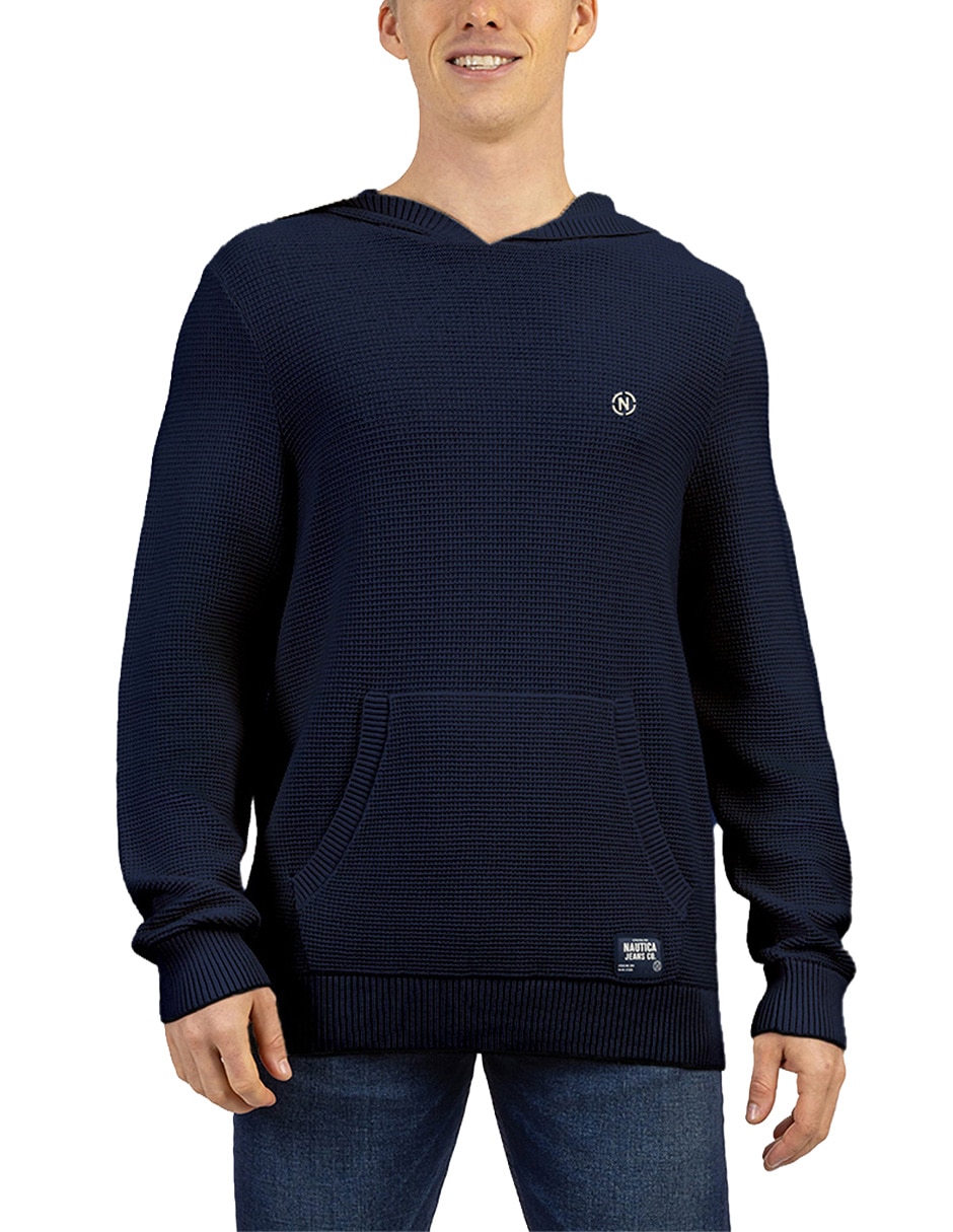 Suéter cuello V para hombre 4