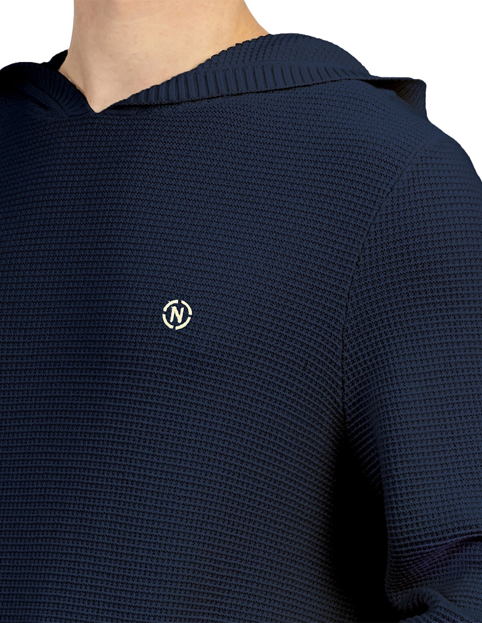 Suéter cuello V para hombre 2
