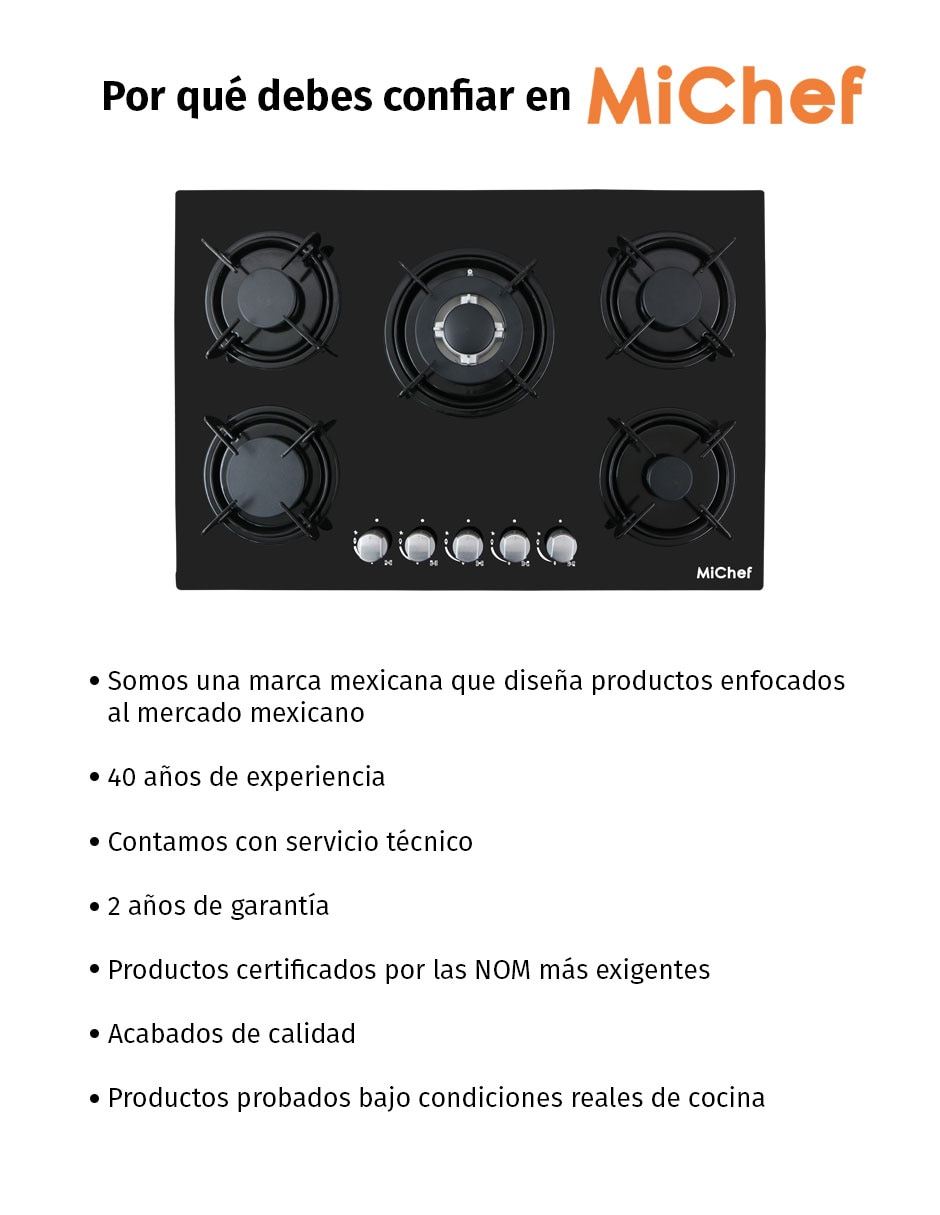 Parrilla eléctrica empotrable 8