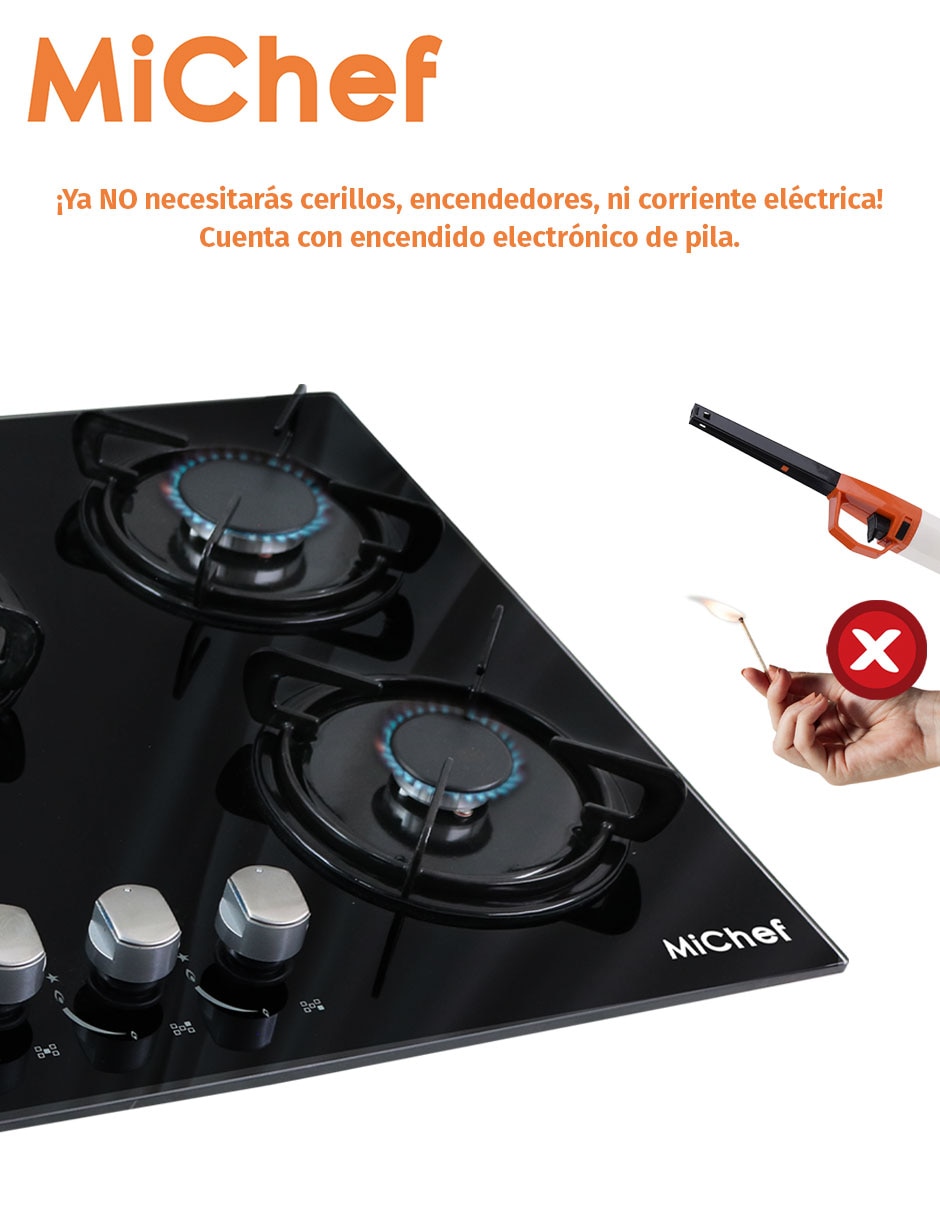 Parrilla eléctrica empotrable 4