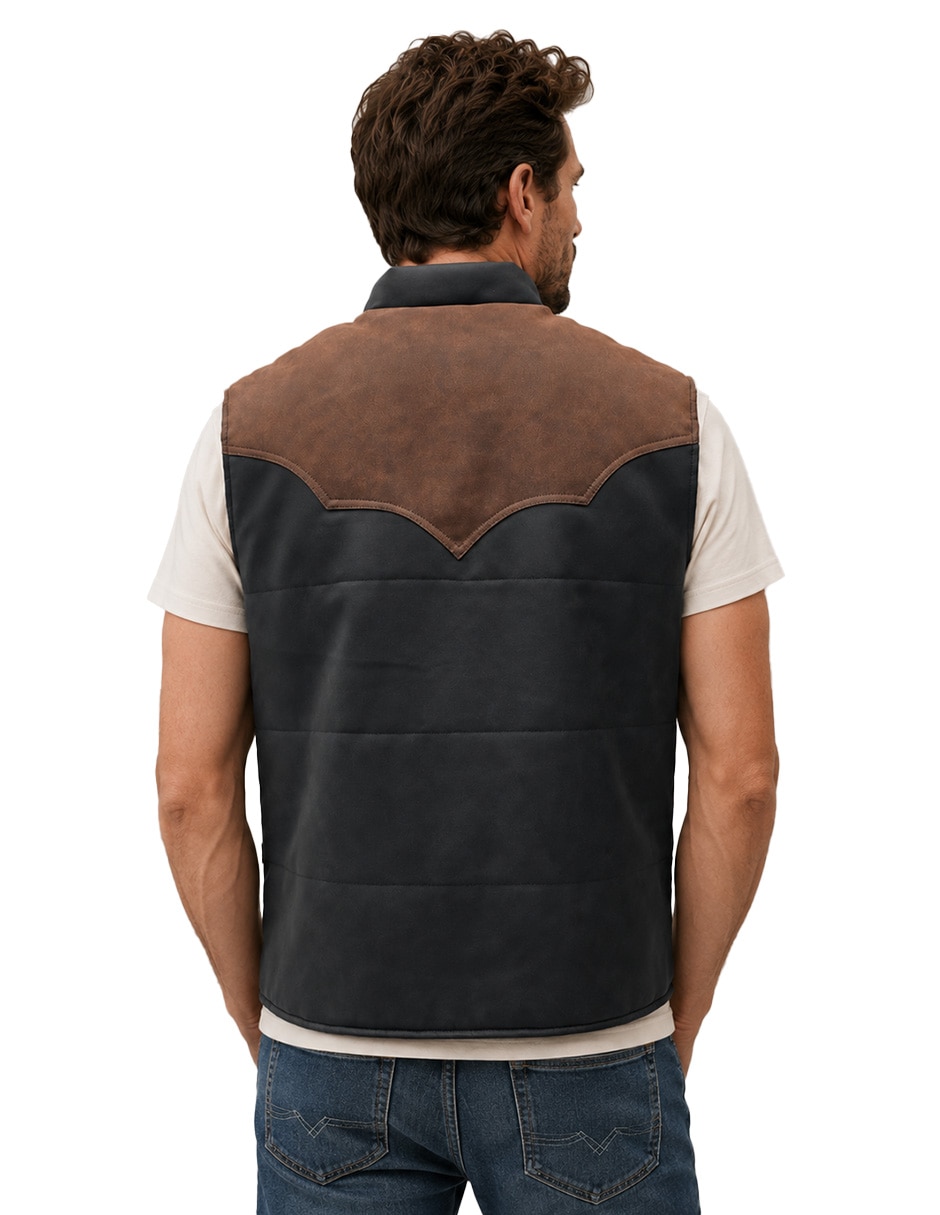 Chaleco con bolsillos para hombre 4