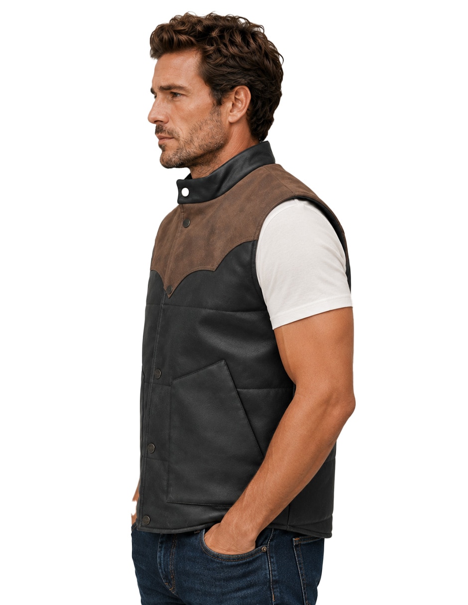 Chaleco con bolsillos para hombre 3