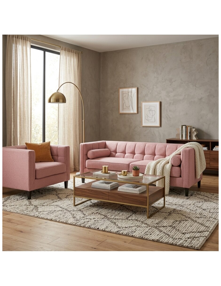Sala modular madison de tela 7