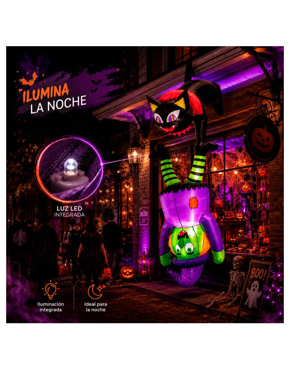 Figura decorativa con forma de Bruja 5