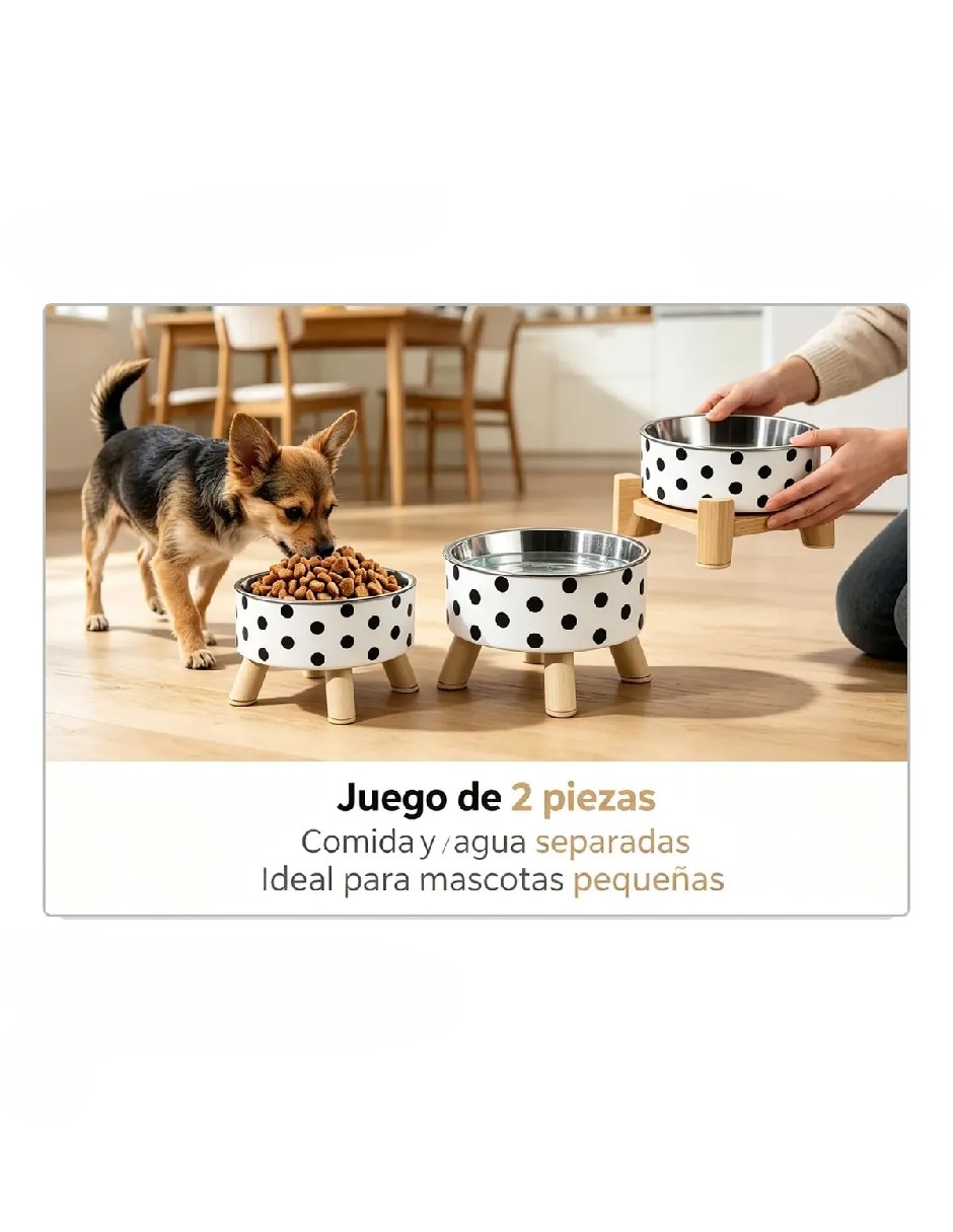 Plato para perro y gato 400 ml 2