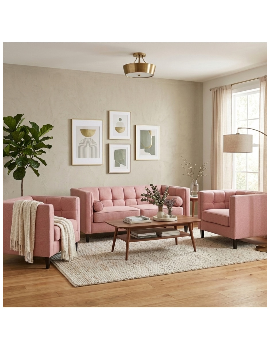 Sala modular madison de tela 7