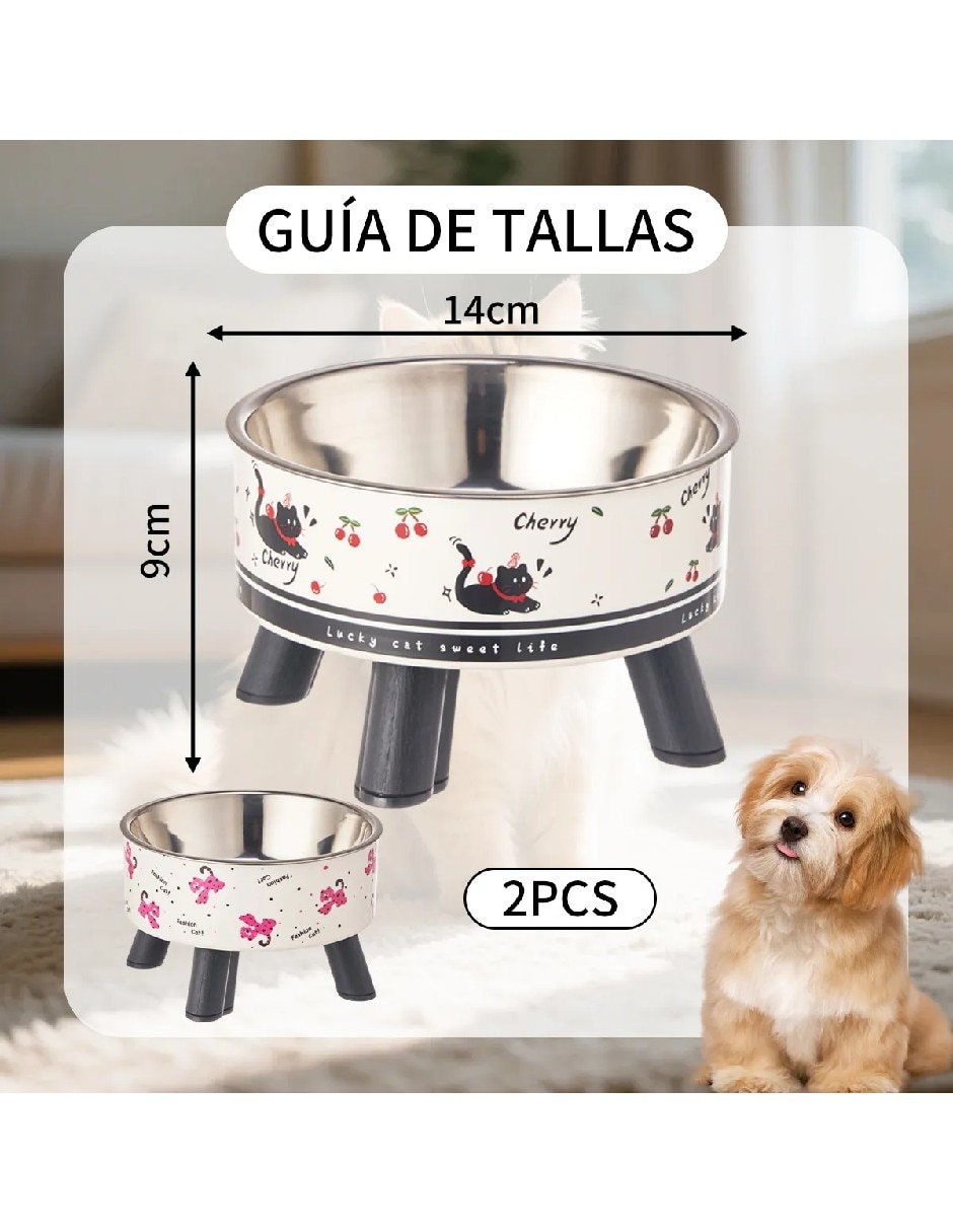 Plato para perro y gato 400 ml 5