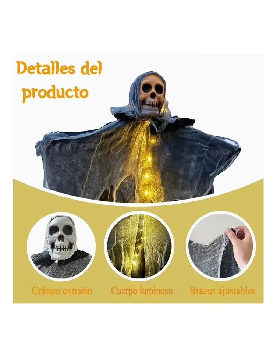 Set decoración con forma de calavera 2