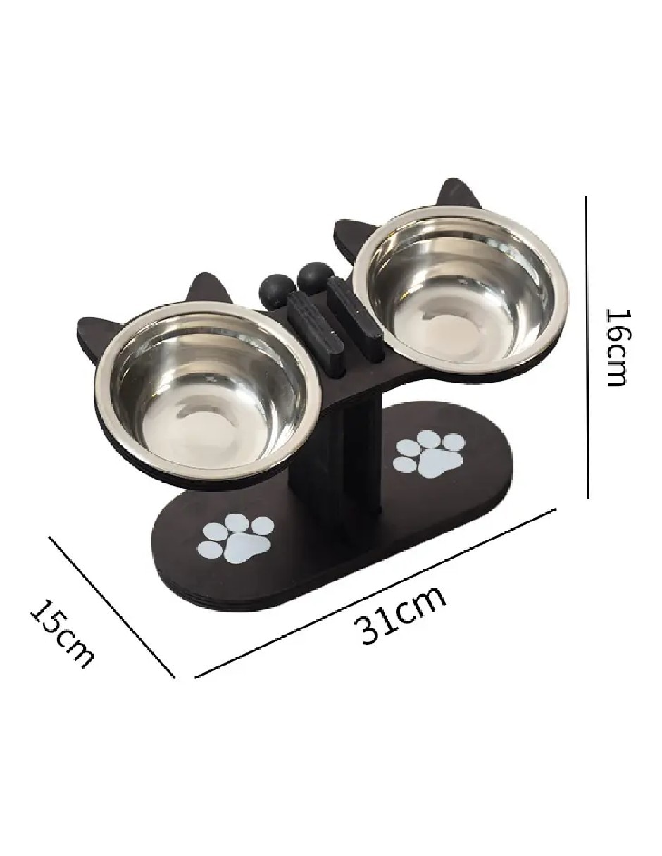 Plato comedero para perro y gato 4