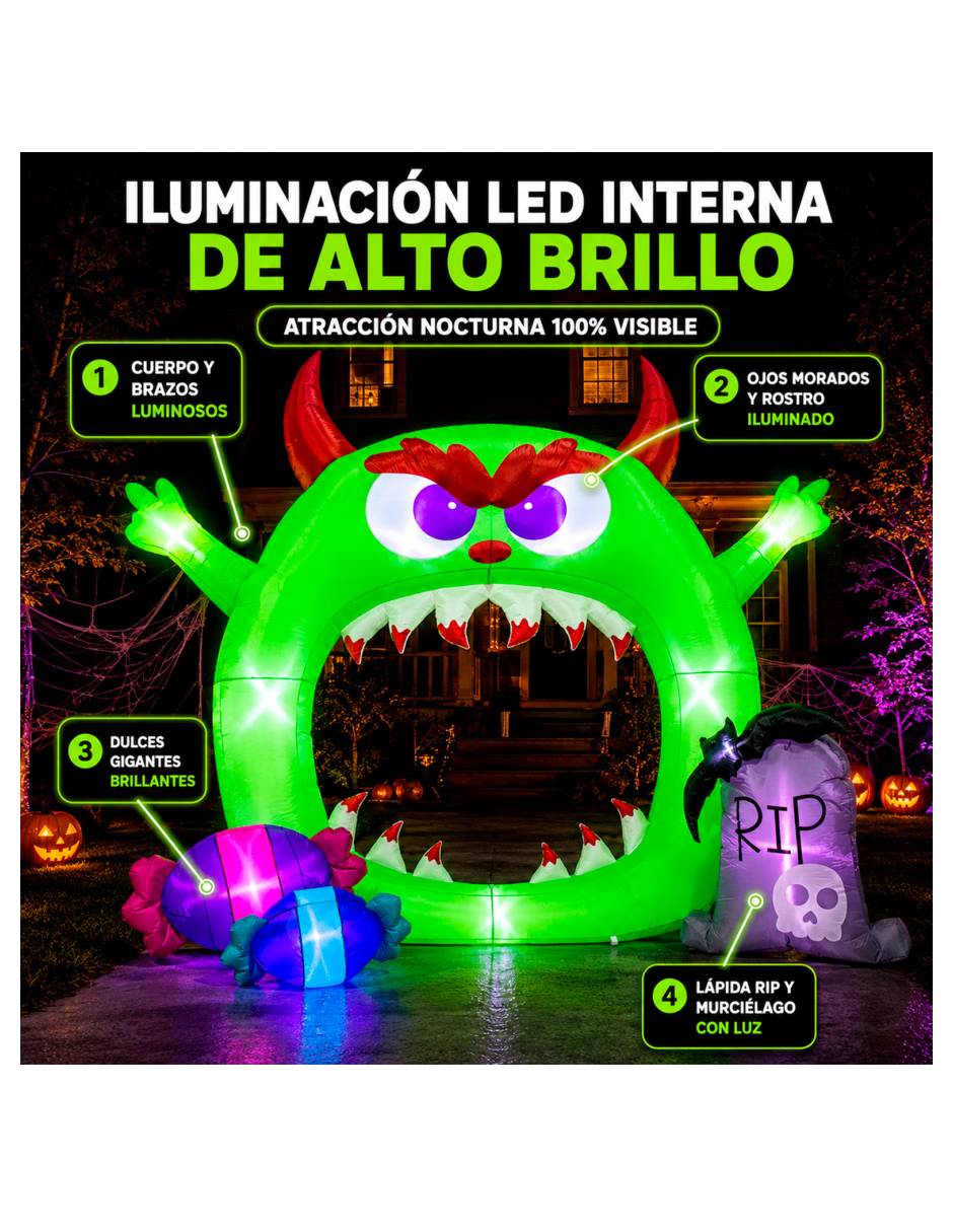 Figura decorativa con forma de monstruo 6