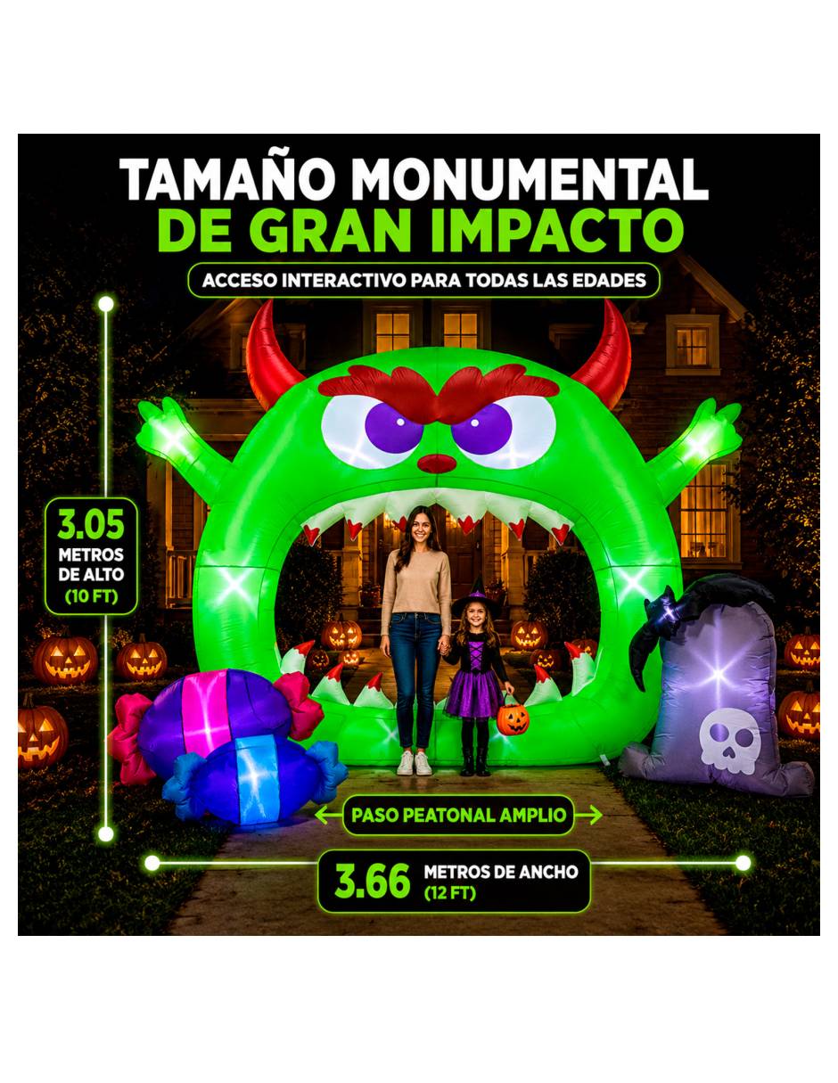 Figura decorativa con forma de monstruo 8