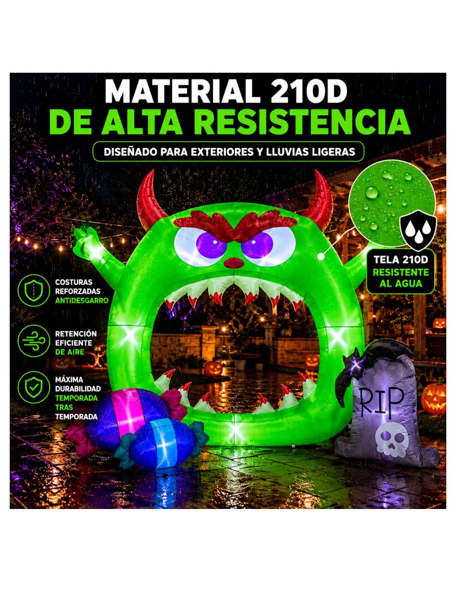 Figura decorativa con forma de monstruo 7