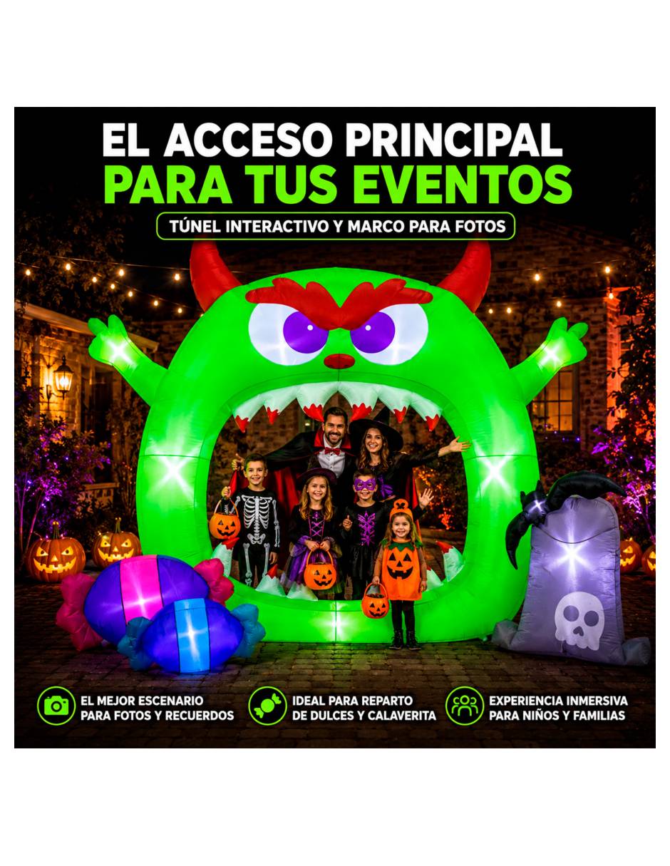 Figura decorativa con forma de monstruo 3