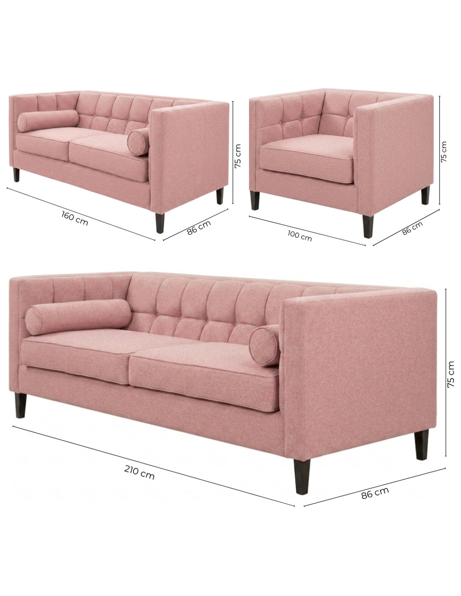 Sala modular MADISON de Tela 10