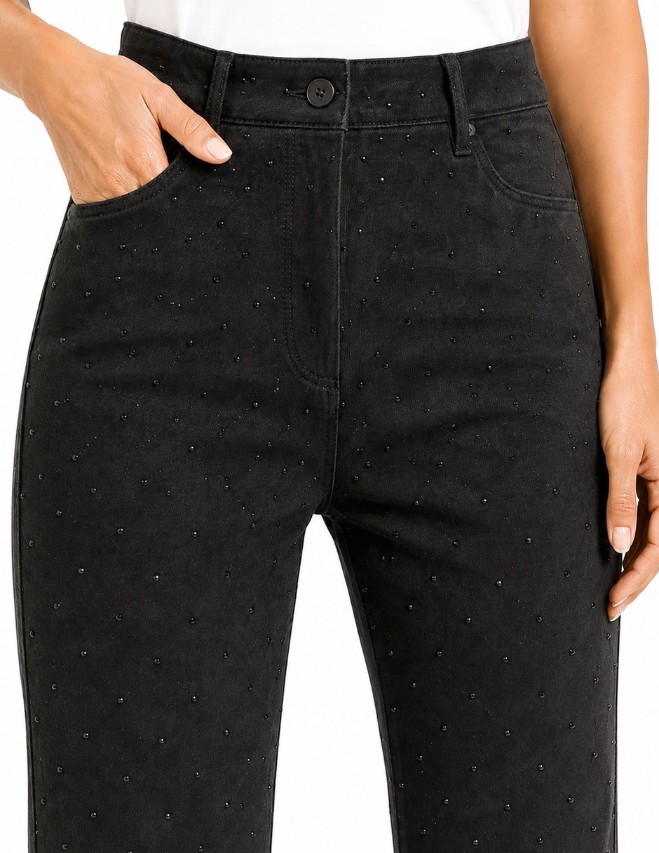 Pantalón regular para mujer 4