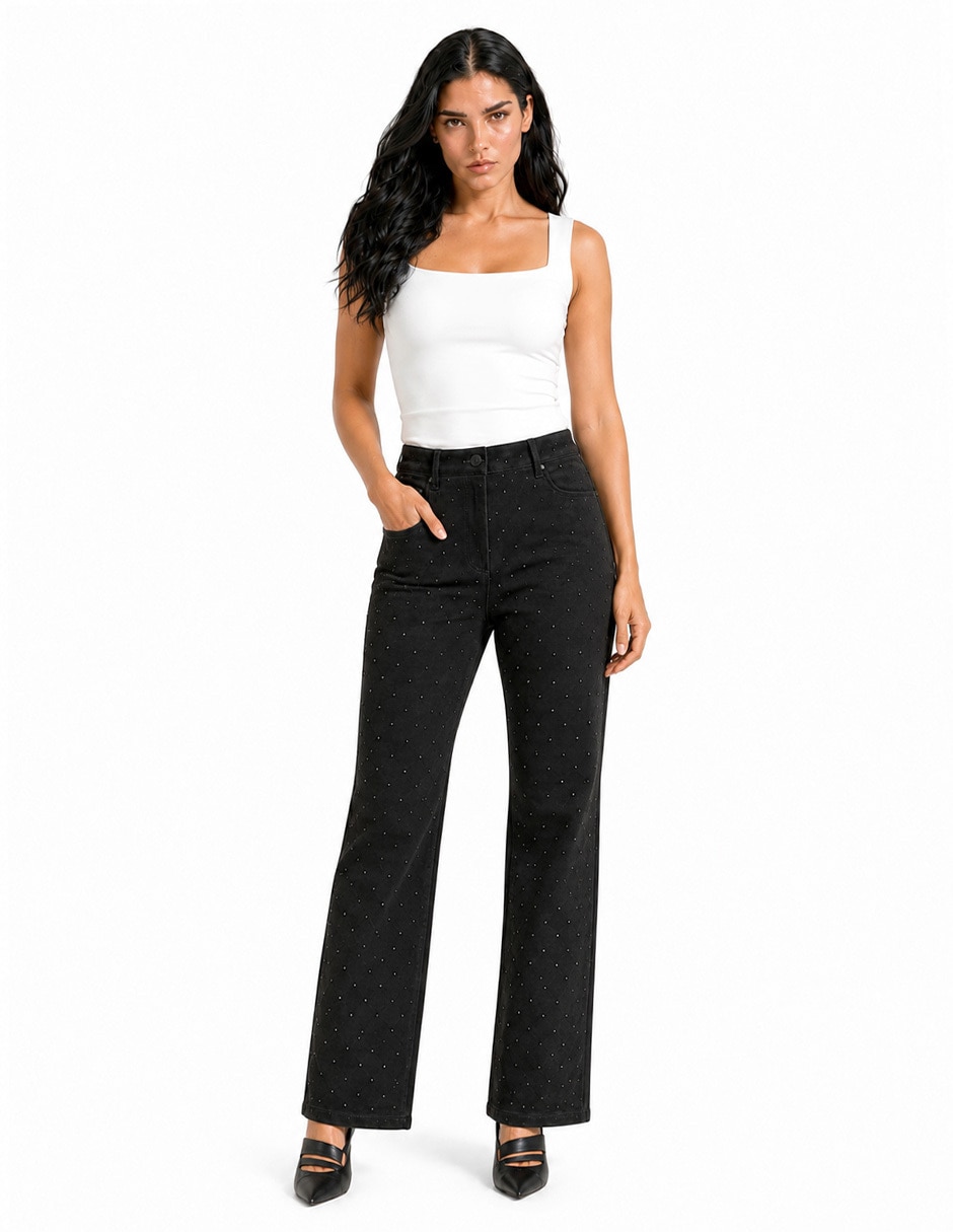 Pantalón regular para mujer 6