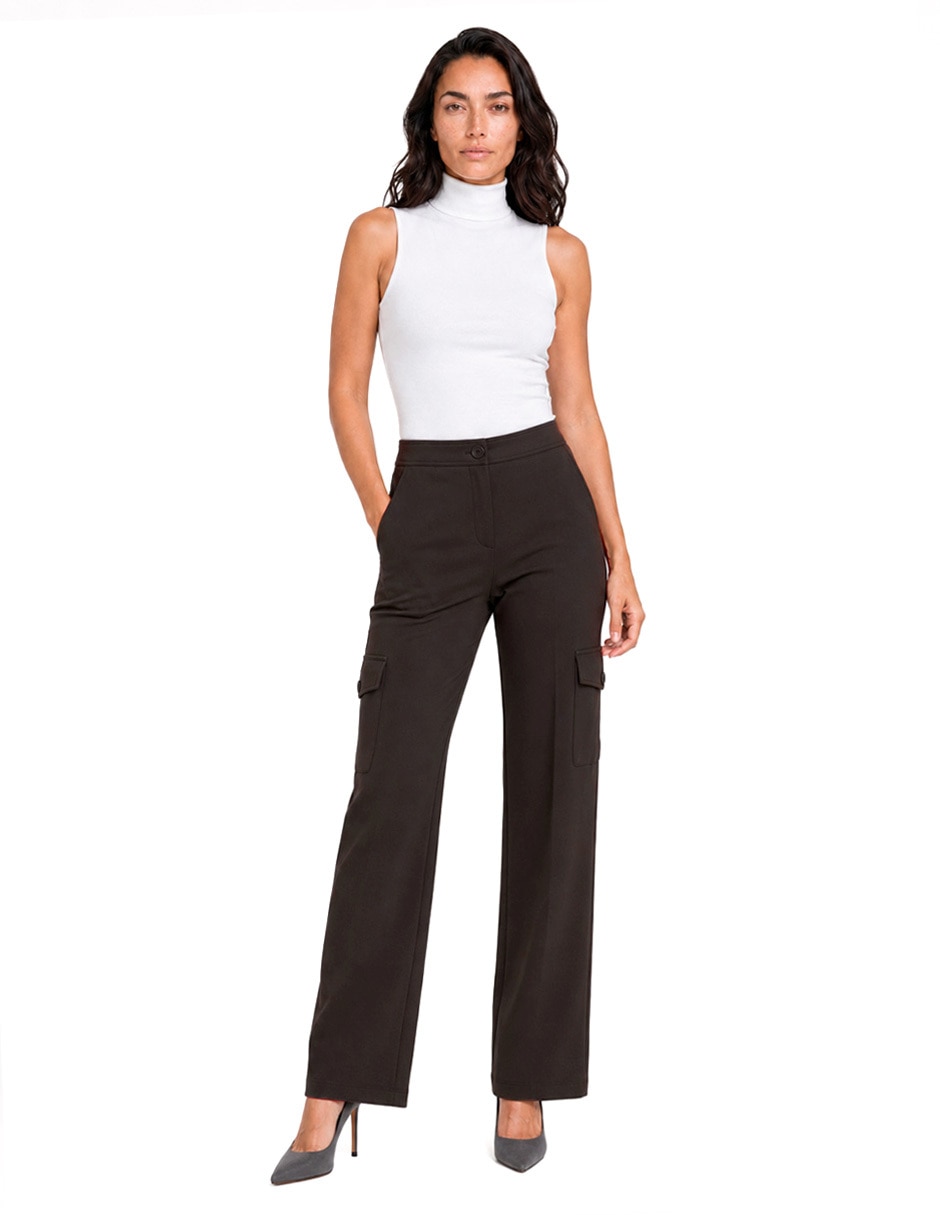 Pantalón regular para mujer 6
