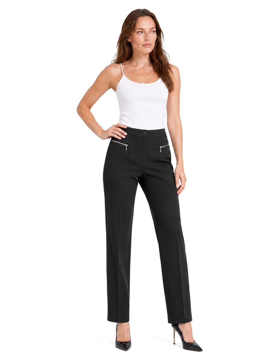 Pantalón regular para mujer 6