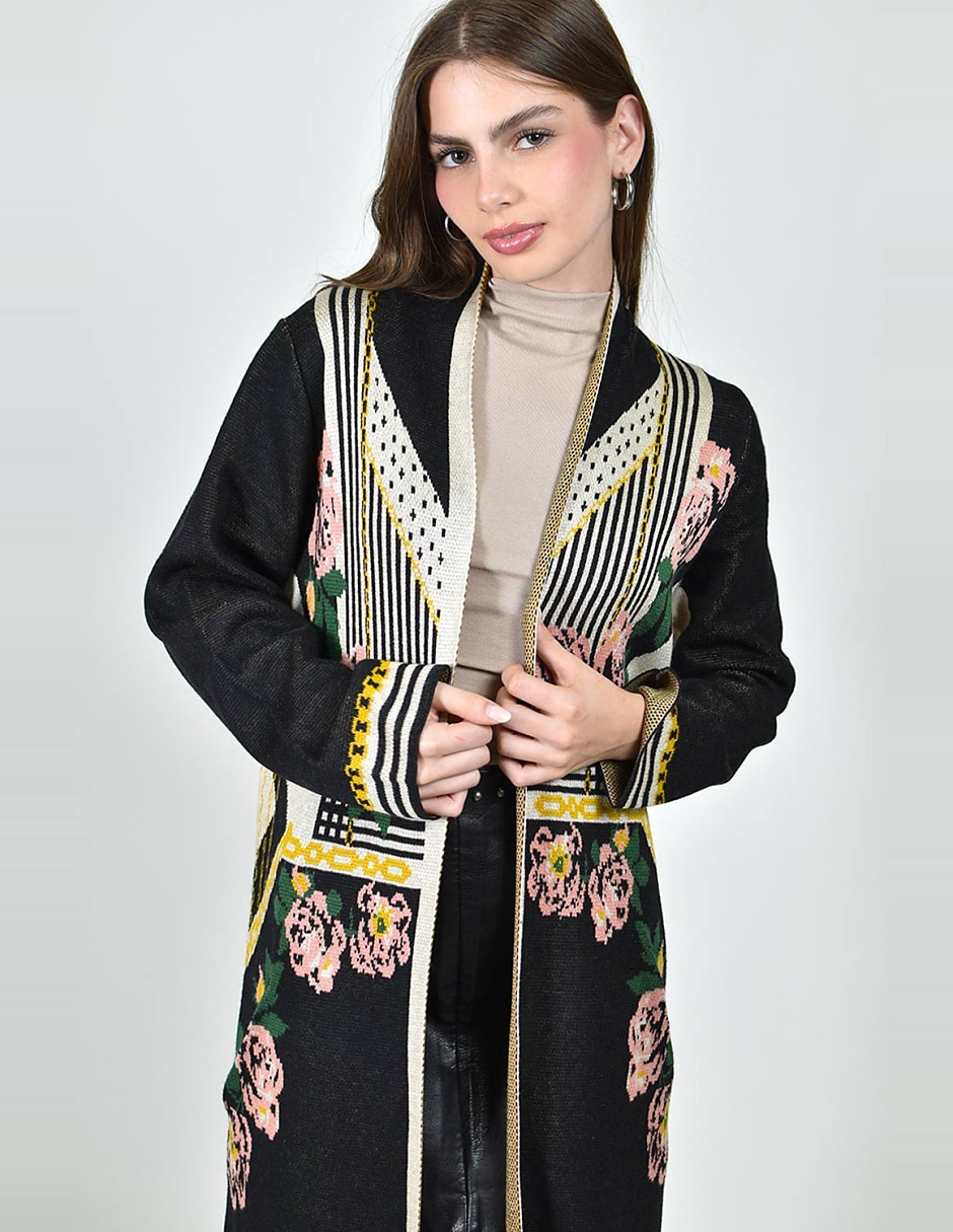 Suéter cuello abierto para mujer 2