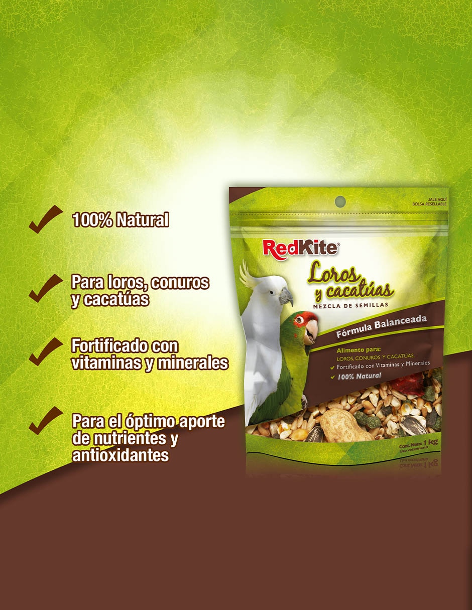 Semillas Redkite de verduras mixtas para Aves 2