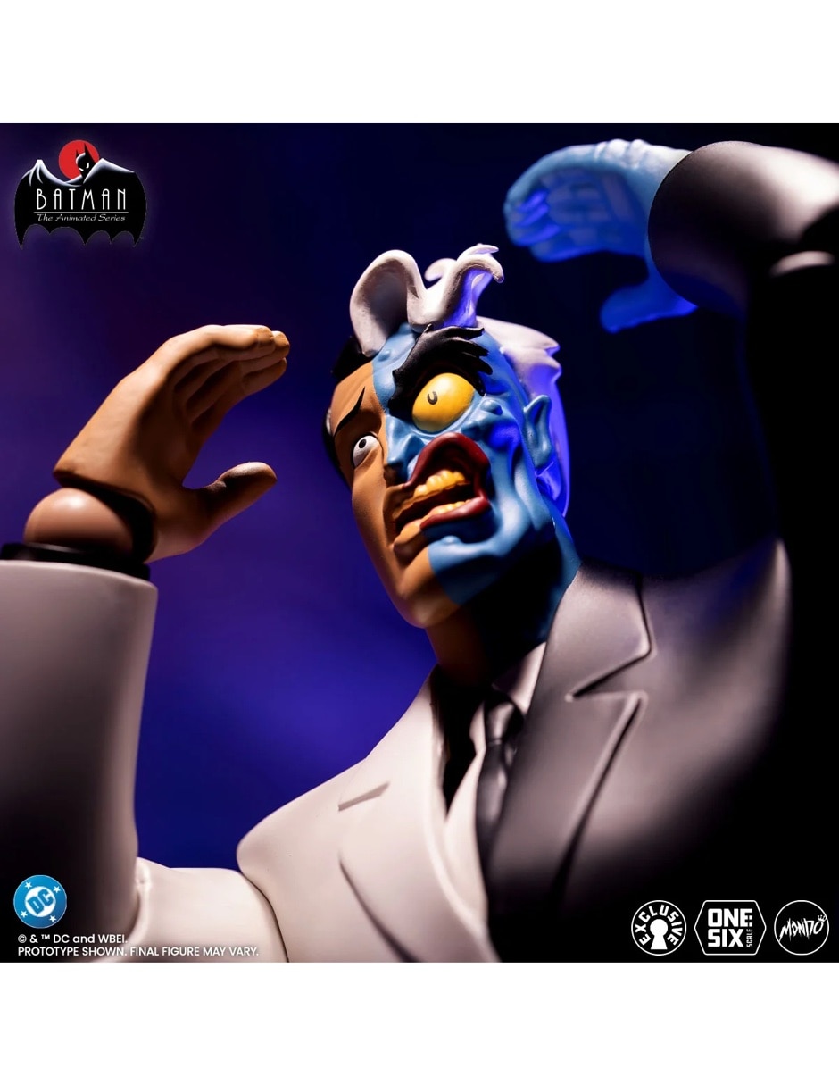 Figura de colección articulada Batman The Animated Series two face limitada