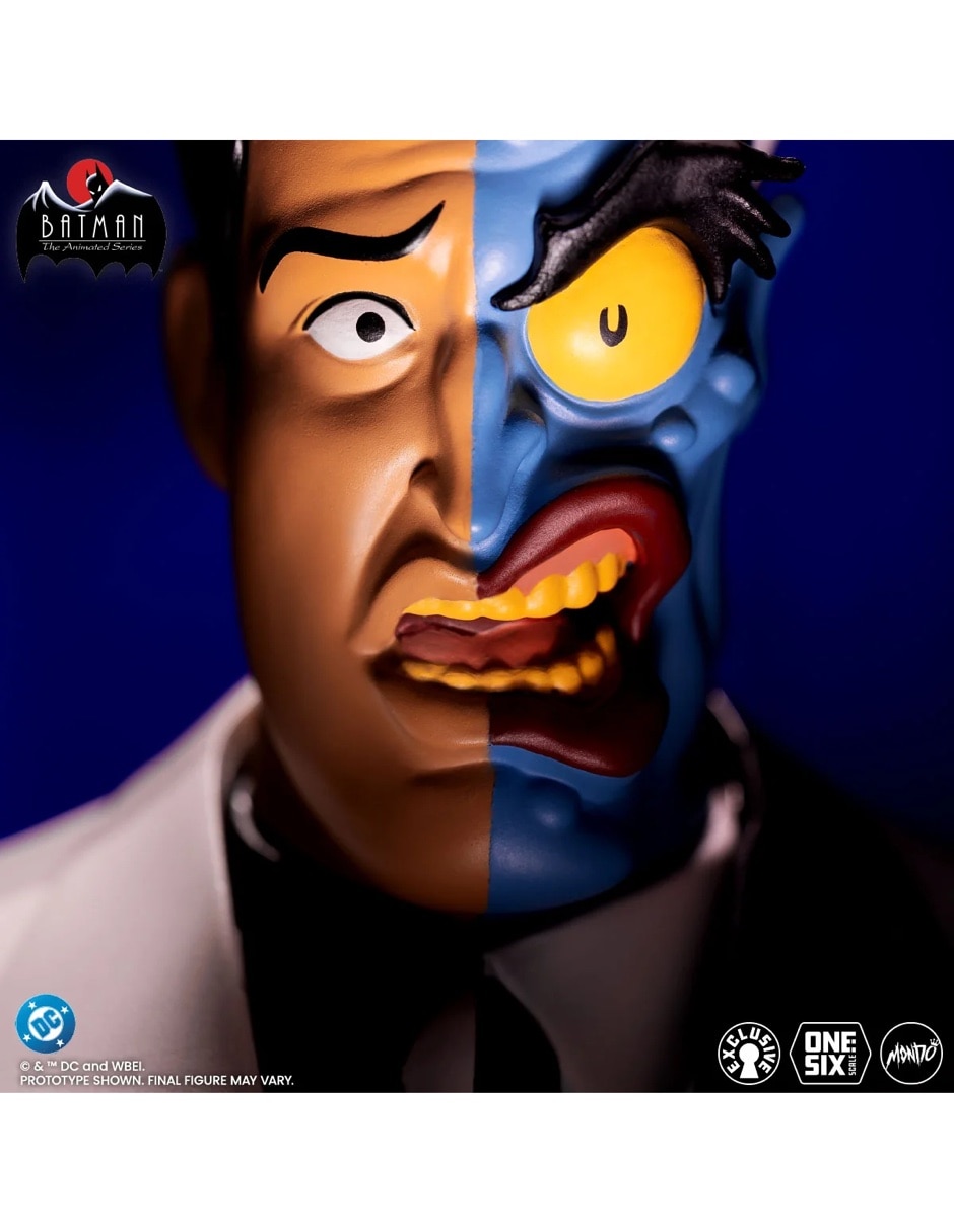 Figura de colección articulada Batman The Animated Series two face limitada