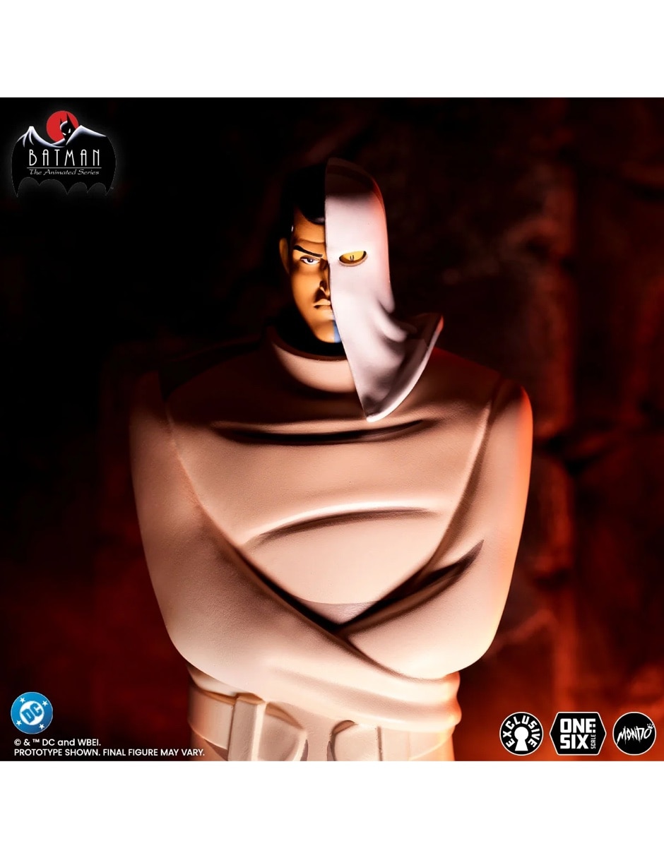 Figura de colección articulada Batman The Animated Series two face limitada
