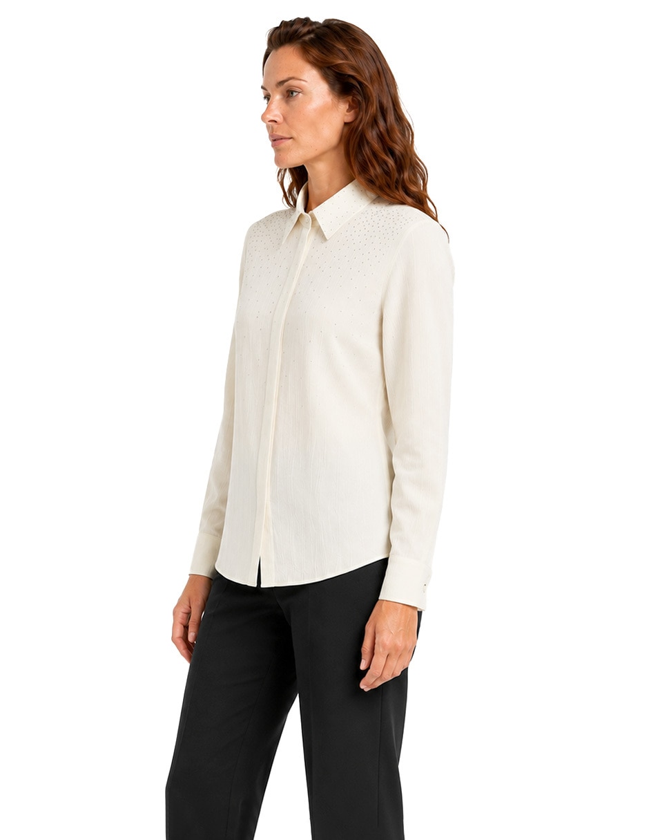 Blusa manga larga para mujer 3